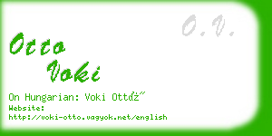 otto voki business card